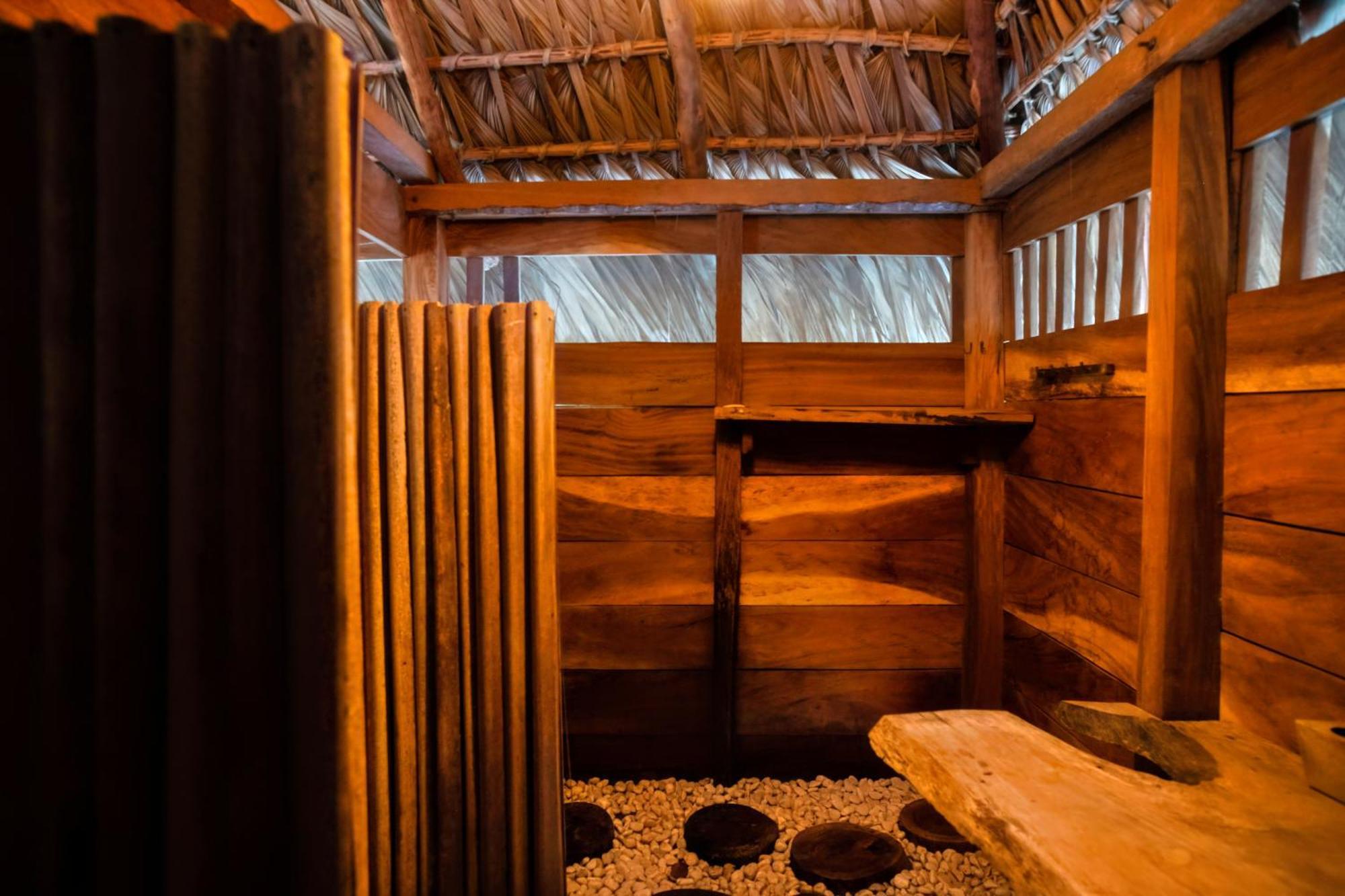 Cabanas Casa De Agua Boca del Cielo Esterno foto