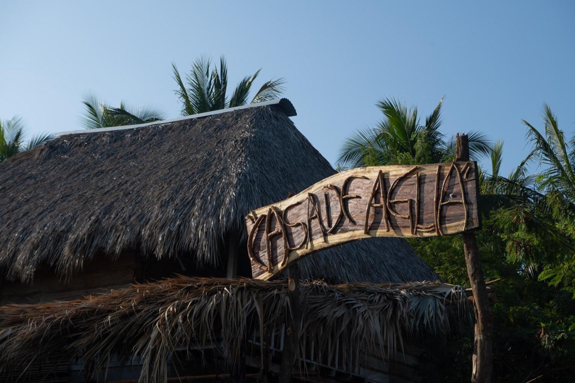 Cabanas Casa De Agua Boca del Cielo Esterno foto